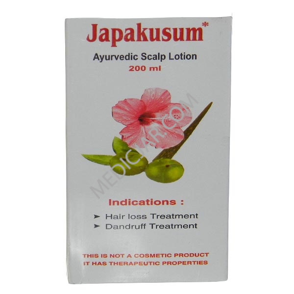 Biogreen Healthcare Japakusum Ayurvedic Scalp Lotion 