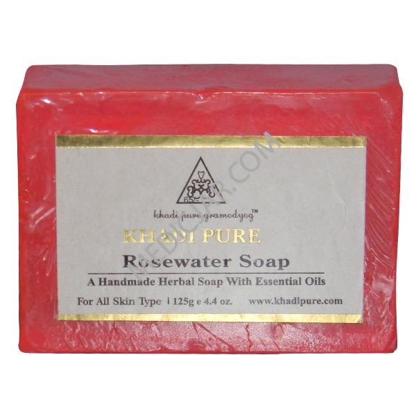 KHADI PURE Rosewater Soap